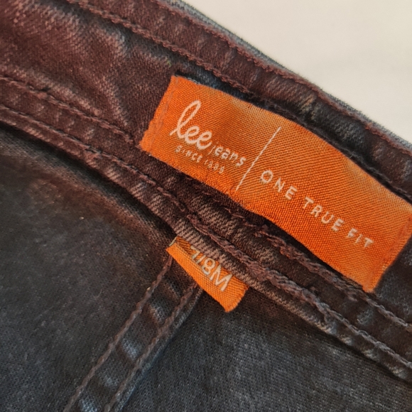 Lee Jeans One true Fit Black Jeans Size 8 - Picture 4 of 12